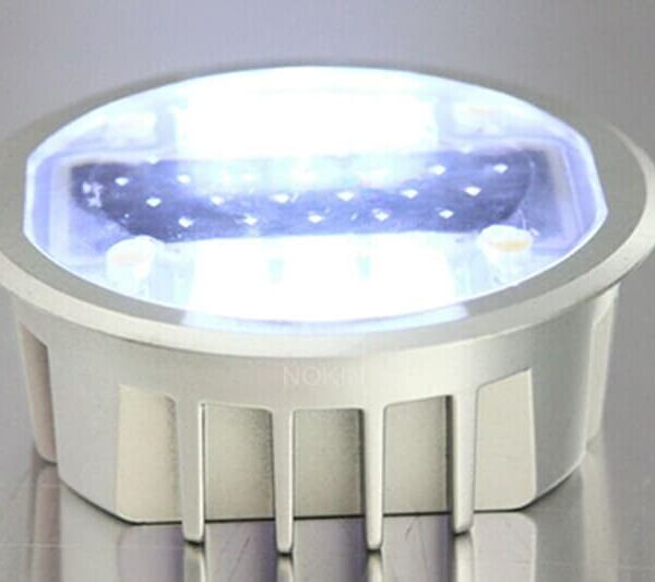 Don’t Surprised by NOKIN Amber Flashing Solar Road Stud