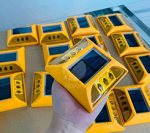 NOKIN Flashing Solar Road Stud is More Efficient