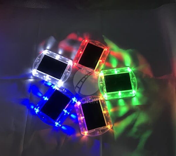 NOKIN Reflective Solar Road Stud Can Pass Compression Text
