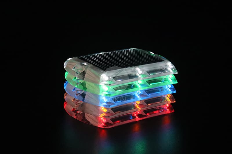 solar powered road studs